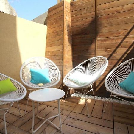 Nice Booking - Atelier Du Vieux Nice Terrasse Esterno foto